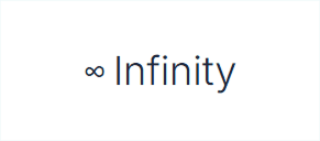 infinity infinity